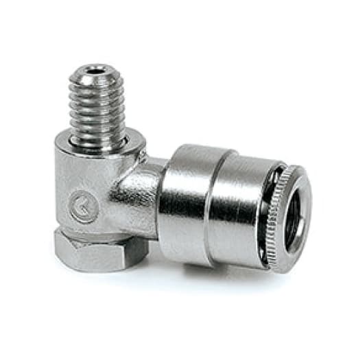 Perma 101515 Đầu nối ống M6 đực cho ống oØ 6 mm loại xoay 90° / Perma 101515 Tube connector M6 male for tube oØ 6 mm 90° swivel type Perma 101515 Đầu nối ống M6 đực cho ống oØ 6 mm loại xoay 90° / Perma 101515 Tube connector M6 male for tube oØ 6 mm 90° swivel type