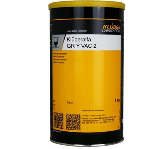 Klüberalfa GR Y VAC 2 Mỡ đặc biệt cho ứng dụng chân không 1 kg / Klüberalfa GR Y VAC 2 Special greases for vacuum applications 1 kg Klüberalfa GR Y VAC 2 Mỡ đặc biệt cho ứng dụng chân không 1 kg / Klüberalfa GR Y VAC 2 Special greases for vacuum applications 1 kg