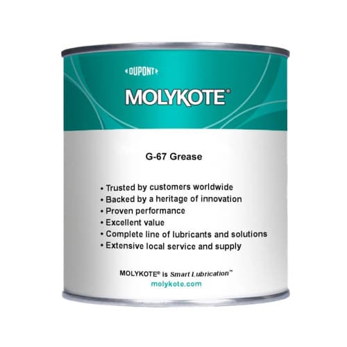 Molykote G-67 Mỡ chịu cực áp lon 1kg / Molykote G-67 Extreme pressure grease 1kg can Molykote G-67 Mỡ chịu cực áp lon 1kg / Molykote G-67 Extreme pressure grease 1kg can