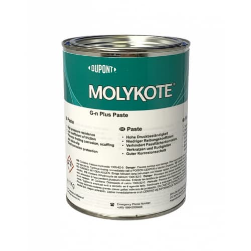 Molykote GN Plus MoS2 Keo bôi trơn dạng rắn cho lắp ráp lon 1kg / Molykote G-N Plus MoS2 Solid lubricant paste for assembly 1kg can Molykote GN Plus MoS2 Keo bôi trơn dạng rắn cho lắp ráp lon 1kg / Molykote G-N Plus MoS2 Solid lubricant paste for assembly 1kg can