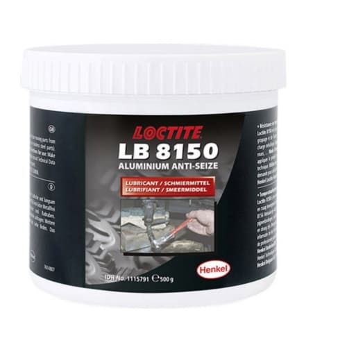 Loctite LB 8150 Keo dán nhôm hợp chất thiếc 500g / Loctite LB 8150 Aluminium compound mounting paste 500g tin Loctite LB 8150 Keo dán nhôm hợp chất thiếc 500g / Loctite LB 8150 Aluminium compound mounting paste 500g tin