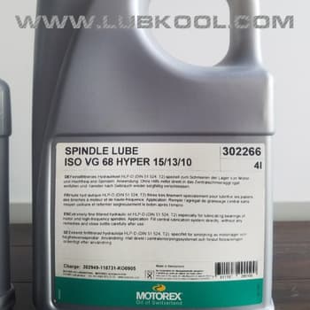 Dầu trục máy Motorex 302266 SPINDLE LUBE ISO VG 68 Dầu trục máy Motorex 302266 SPINDLE LUBE ISO VG 68