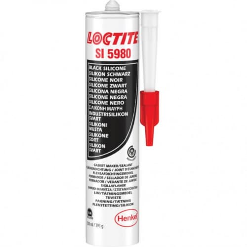 Loctite SI 5980 Chất bịt kín mặt bích hộp 300ml màu đen / Loctite SI 5980 Flange sealant black 300ml cartridge Loctite SI 5980 Chất bịt kín mặt bích hộp 300ml màu đen / Loctite SI 5980 Flange sealant black 300ml cartridge