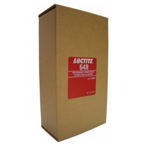 Loctite 648 Hợp chất giữ nhiệt cao màu xanh túi 2l trong hộp / Loctite 648 Retaining compound high strength green 2l bag in box Loctite 648 Hợp chất giữ nhiệt cao màu xanh túi 2l trong hộp / Loctite 648 Retaining compound high strength green 2l bag in box