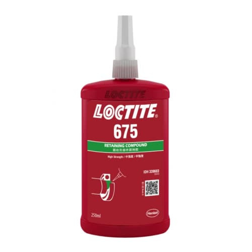 Loctite 675 Hợp chất giữ màu xanh lục cường độ cao 50 ml / Loctite 675 Retaining compound high strength green 50 ml Loctite 675 Hợp chất giữ màu xanh lục cường độ cao 50 ml / Loctite 675 Retaining compound high strength green 50 ml