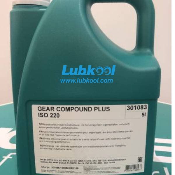 Dầu hộp số MOTOREX 301083 GEAR COMPOUND PLUS ISO 220 Dầu hộp số MOTOREX 301083 GEAR COMPOUND PLUS ISO 220