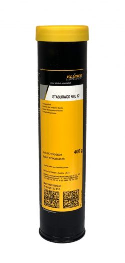 Klüber STABURAGS NBU 12 Mỡ vòng bi hộp 400g / Klüber STABURAGS NBU 12 Bearing grease 400g cartridge