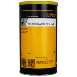 Mỡ bôi trơn Klüber STABURAGS NBU 4 Hộp thiếc 1kg / Klüber STABURAGS NBU 4 Lubricating grease 1kg tin