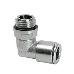 Perma 101497 Đầu nối ống đực G1/4 cho ống oØ 8 mm loại xoay 90° / Perma 101497 Tube connector G1/4 male for tube oØ 8 mm 90° rotary type