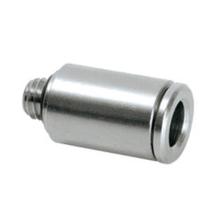 Perma 101509 Đầu nối ống M6 đực cho ống thẳng oØ 6 mm / Perma 101509 Tube connector M6 male for tube oØ 6 mm straight