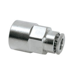 Perma 101511 Đầu nối ống G1/4 cái cho ống thẳng oØ 6 mm / Perma 101511 Tube connector G1/4 female for tube oØ 6 mm straight