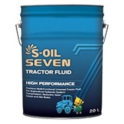 Dầu máy kéo đa chức năng cao cấp cho thiết bị nông nghiệp S-OIL 7 TRACTOR FLUID 80W (Mã trước đây là  S-OIL 7 TRACTOR FLUID 80W)