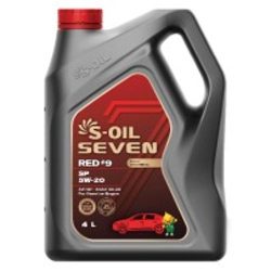 Dầu tổng hợp hoàn toàn cho động cơ xăng S-OIL 7 RED #9 SP 5W-20