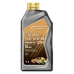 Dầu động cơ xăng/diesel tổng hợp hoàn toàn S-OIL 7 GOLD #9 C3 5W-40 (Mã trước đây là  S-OIL 7 GOLD 5W-40)