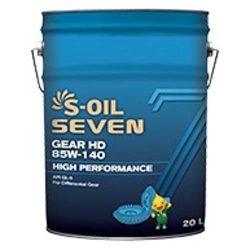 Dầu hộp số sàn chất lượng cao S-OIL 7 GEAR HD 85W-140 (Mã trước đây là  S-OIL 7 GEAR HD 85W-140)