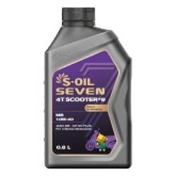 Dầu động cơ xe máy 4 thì tổng hợp hoàn toàn S-OIL 7 4T SCOOTER #9 MB 10W-40 (Mã trước đây là  S-OIL 7 4T SCOOTER 10W-40)