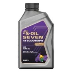 Dầu động cơ xe máy 4 thì tổng hợp hoàn toàn S-OIL 7 4T SCOOTER #9 MB 10W-30 (Mã trước đây là  S-OIL 7 4T SCOOTER 10W-30)