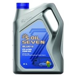 Dầu động cơ diesel chất lượng cao S-OIL 7 BLUE #5 CF-4/SG 25W-60 (Mã trước đây là  DRAGON CF-4/SG 25W-60)