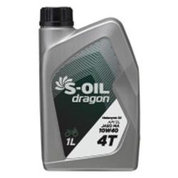 Dầu xe máy tổng hợp S-OIL dragon 4T SL 10W40