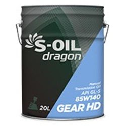 Dầu hộp số sàn chất lượng cao S-OIL Dragon Gear HD 85W140