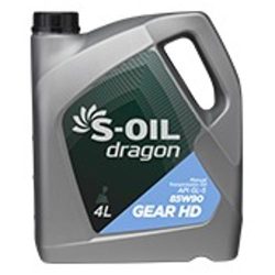 Dầu đa cấp S-OIL dragon Gear HD 85W90 cho động cơ Diesel