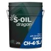 Dầu động cơ diesel S-OIL dragon CH-4/SJ 15W40