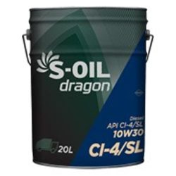 Dầu động cơ diesel tổng hợp S-OIL dragon CI-4/SL 10W30