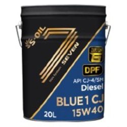 Dầu động cơ diesel hạng nặng tổng hợp hoàn toàn S-OIL 7 BLUE1 CJ 15W40