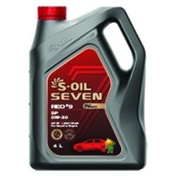 Dầu tổng hợp hoàn toàn cho động cơ xăng S-OIL 7 RED #9 SP 0W-30