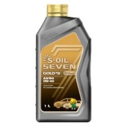 Dầu động cơ xăng/diesel tổng hợp hoàn toàn S-OIL 7 GOLD #9 A3/B4 0W-40