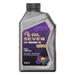 Dầu động cơ xe máy 4 thì tổng hợp hoàn toàn S-OIL 7 4T RIDER #9 MA2 10W-40 (Mã trước đây là  S-OIL 7 4T RIDER 10W-40)