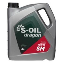 Dầu động cơ xăng chất lượng cao S-OIL dragon SM 10W40