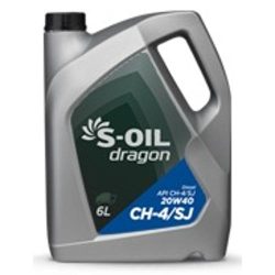 Dầu động cơ diesel S-OIL dragon CH-4/SJ 20W40