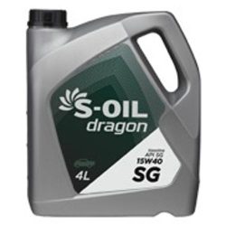 Dầu động cơ xăng chất lượng cao S-OIL dragon SG 15W40