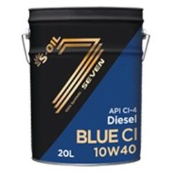 Dầu động cơ diesel hạng nặng tổng hợp hoàn toàn S-OIL 7 BLUE CI 10W40