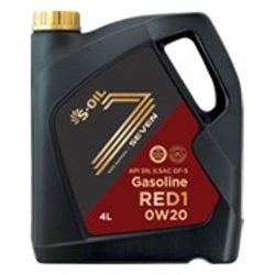 Dầu động cơ xăng tổng hợp hoàn toàn S-OIL 7 RED1 0W20